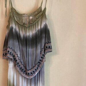 Never worn, boho maxi dress or beach cover